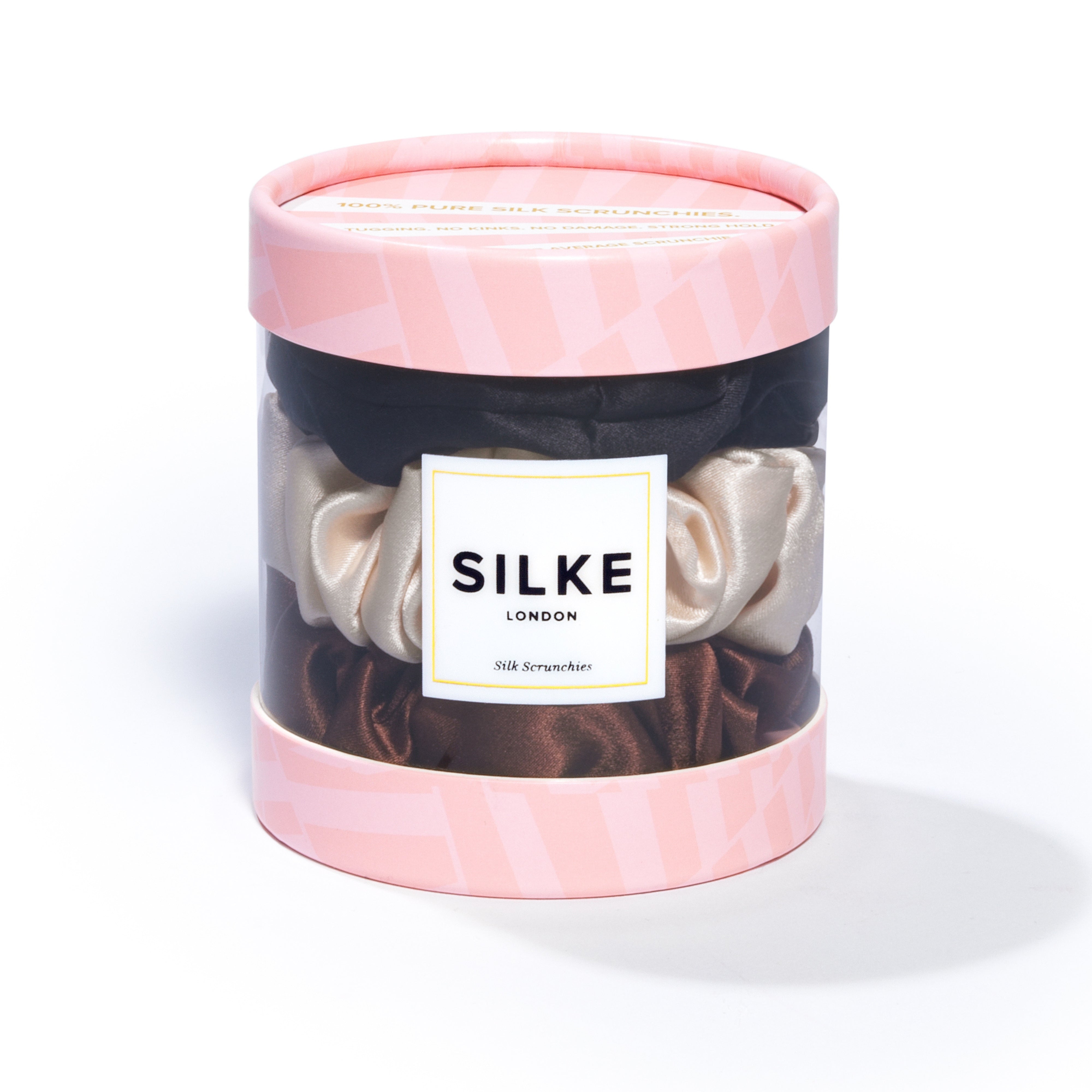 SILKE LARGE SCRUNCHIES -  CLASSIC MIX