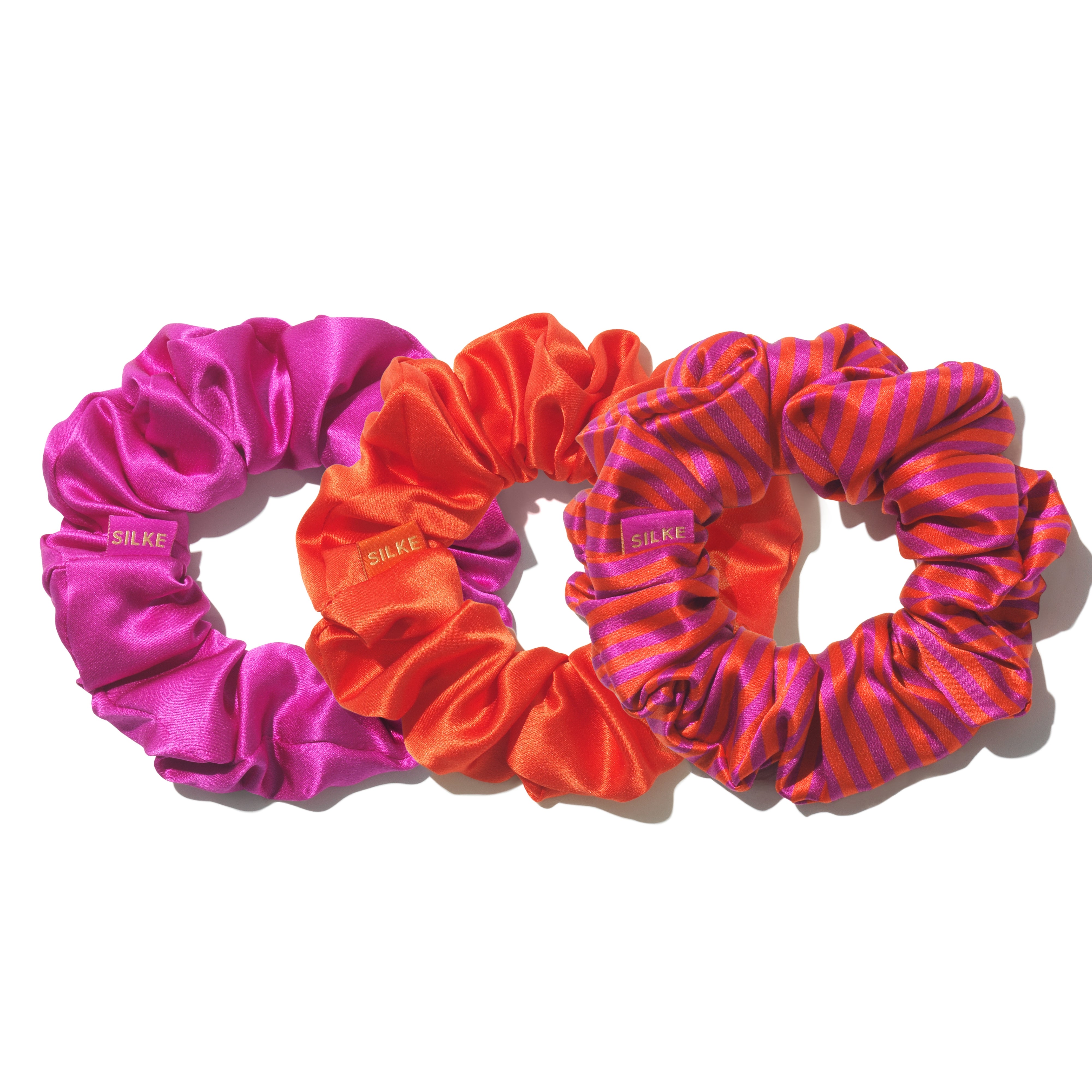 SILKE LARGE SCRUNCHIES - POPPY PACK